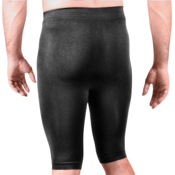 NEGRO adulto Malha de porte curto