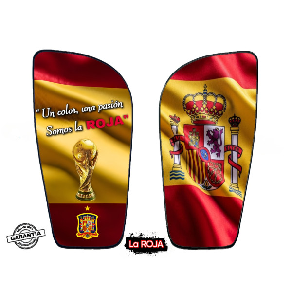 Espinilleras Personalizadas LA ROJA