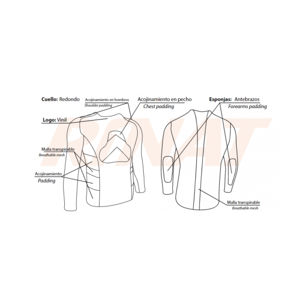 PRO UNDER SHIELD Adult Goalkeeper T-shirt