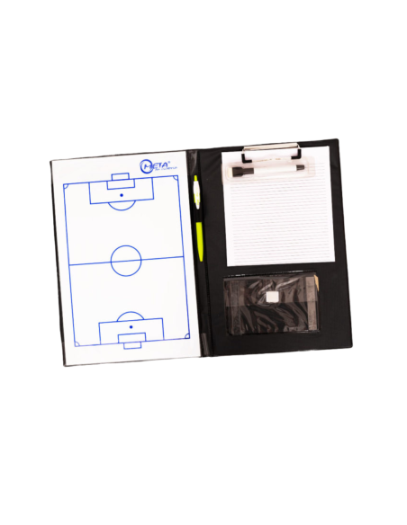 pasta tática do treinador de futebol