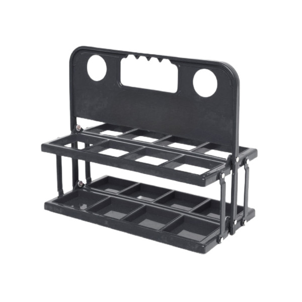 FALTBARES FLASCHENREGAL für 8 Flaschen