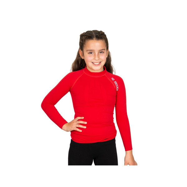 Rotes thermisches T-Shirt Kinder