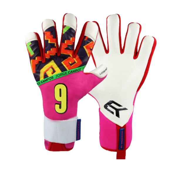 guantes de portero ek legend jorge campos iii (limited edition) rosa