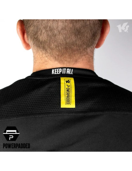 Camiseta portero protecciones keepersport undershirt powerpadded l/s