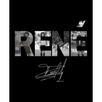 T-shirt noir René Higuuita occasionnel 2