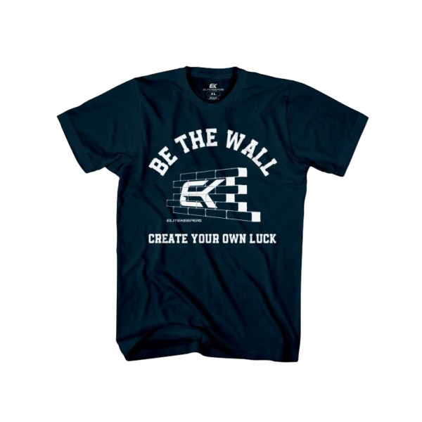 T-shirt EK ser a parede azul (inf-ad)