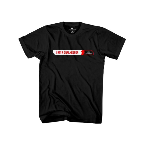 Black T-Shirt Elitekeepers Ich bin to Torwart