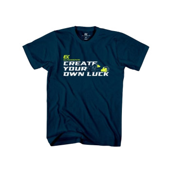 T-shirt bleu EK Créez votre chance