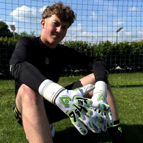 Luvas de guarda-redes de lutador de reabilitação NC verde