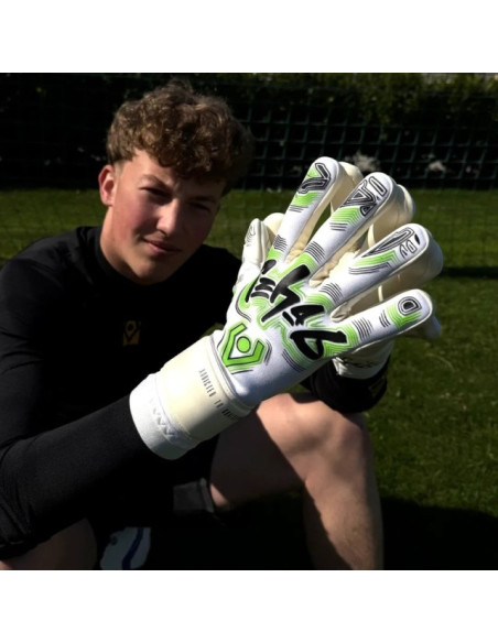 Handschuhe des Torhüters Rehab Fighter nc grün