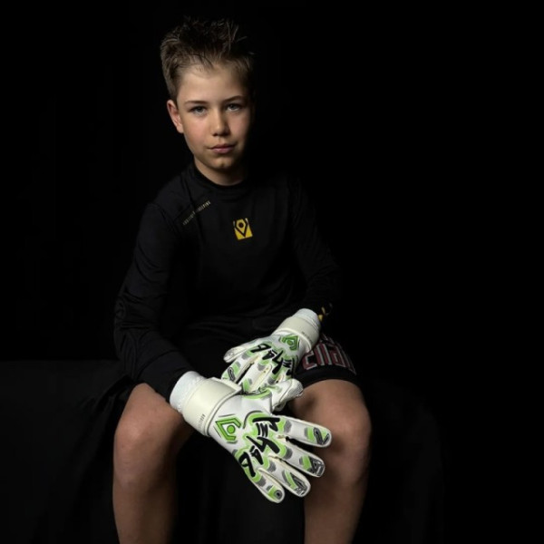 Handschuhe des Torhüters Rehab Fighter nc grün