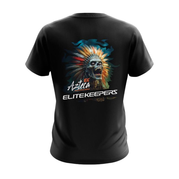 T-shirt preto ek Aztec - Vida e morte do guerreiro