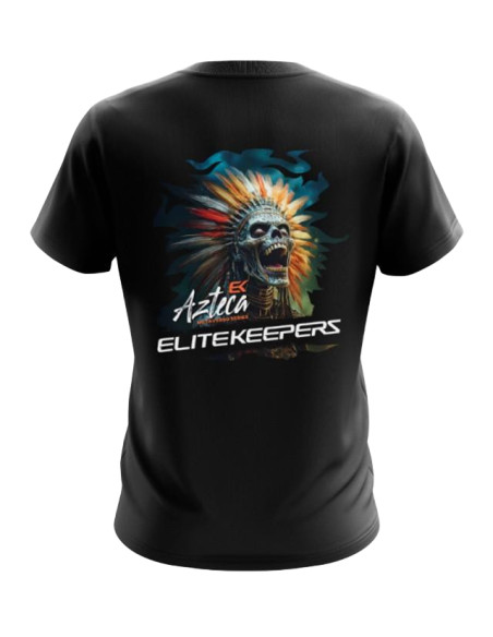 T-shirt noir EK Aztec - La vie et la mort du guerrier