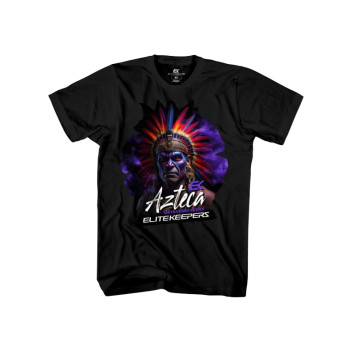 T-shirt nera EK Aztec