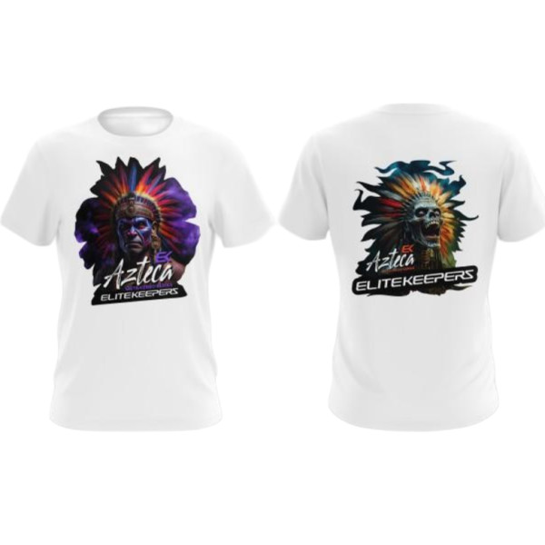 T-shirt bianca EK Aztec - L'eterno Wineon