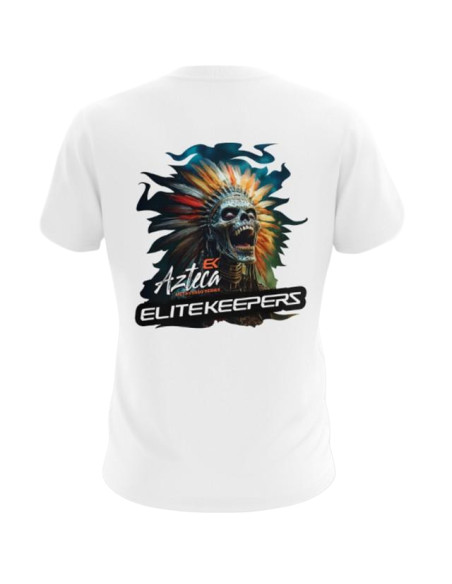 Camiseta blanca EK AZTECA – el portero eterno