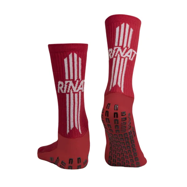 non-slip sock red rear rhinat