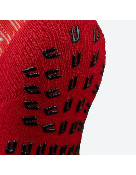 chaussette antidérapante rouge talon rinat