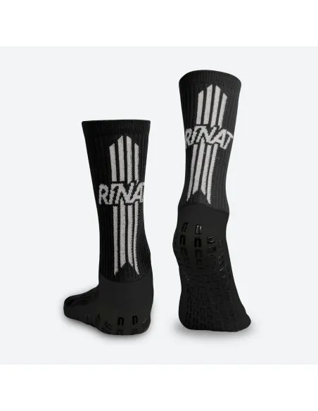 rutschfeste Socke Black Rinat Black