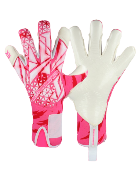 Guanti da portiere e cannoli rosa
