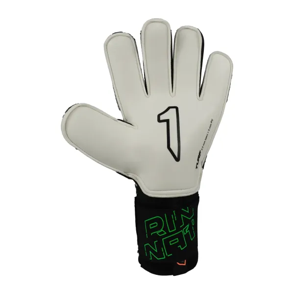 zahlungs-Management Schwarzer linker Schnitt Torhüterhandschuhe schwarz