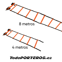 escalera agilidad antideslizante 4 u 8 metros