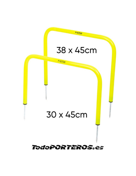 arco de precisão quadrado com pontas