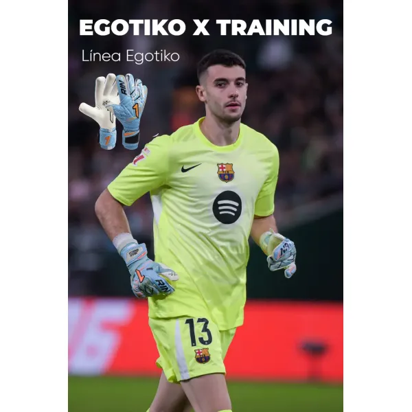 guantes de portero egotiko x training rinat