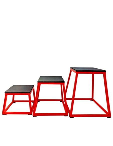 ensemble de plateformes pliométriques