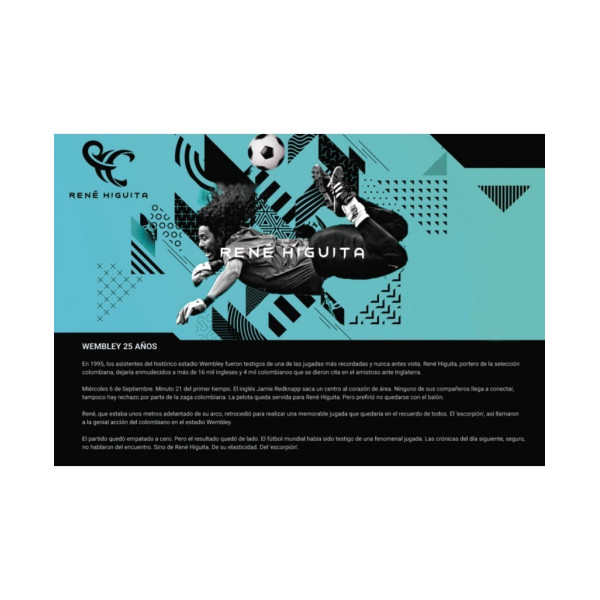 EK Rene Higuita Limited EDITION ONE