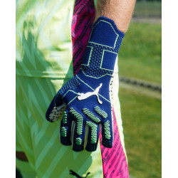 Guantes portero puma future ultimate nc gear up azul 2
