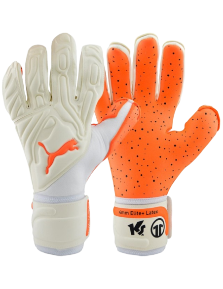 Porter gants puma ultra pro ksedition blanc