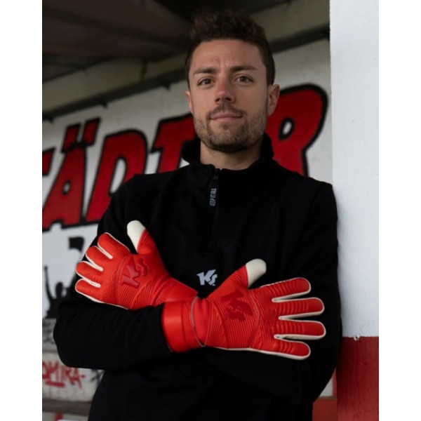 Guantes Keepersport Varan8 Pro Nc Rojos