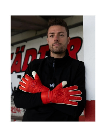 Guantes Keepersport Varan8 Pro Nc Rojos