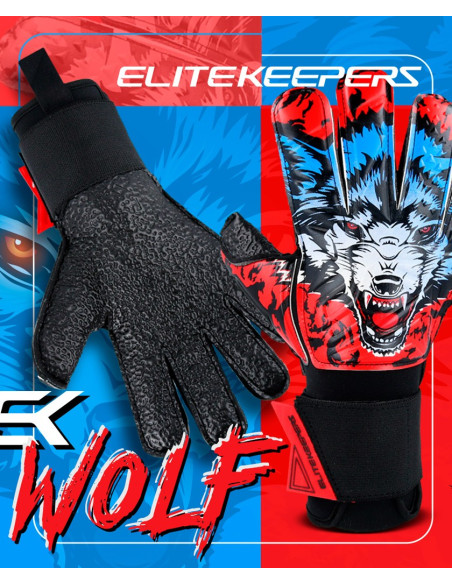Ek Wolf rote Handschuhe